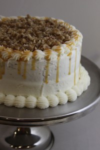 White Chocolate Praline Cake